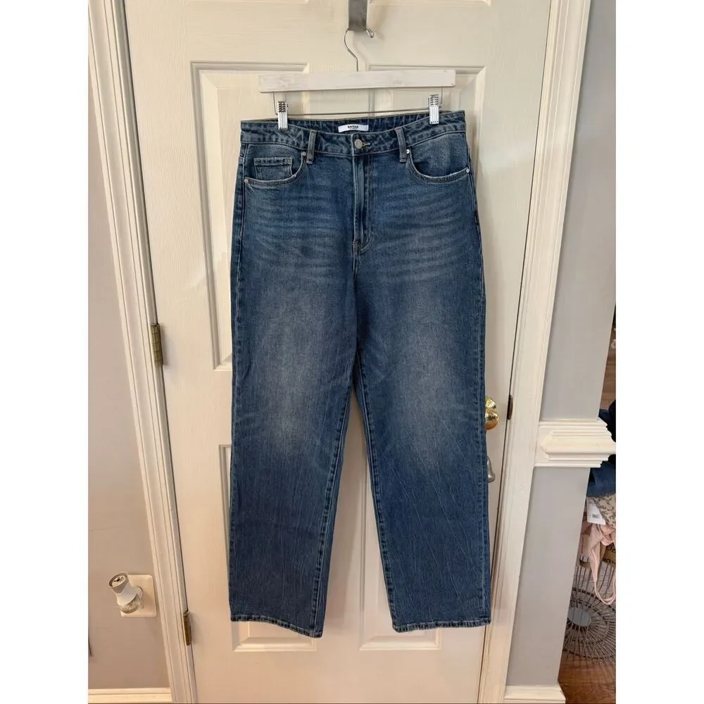 Bayea High Rise Straight Leg Jeans sz 31 NWOT